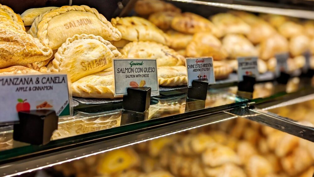 Color,Close,Up,Photo,Of,Argentinian,Empanadas,On,Display.,Empanadas