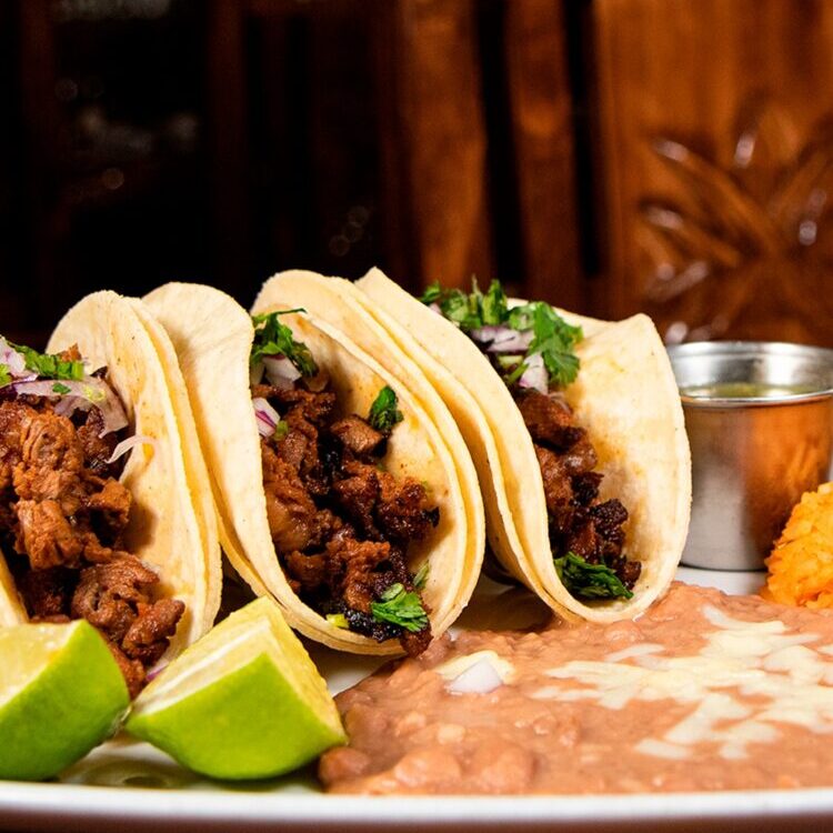 Steak street tacos