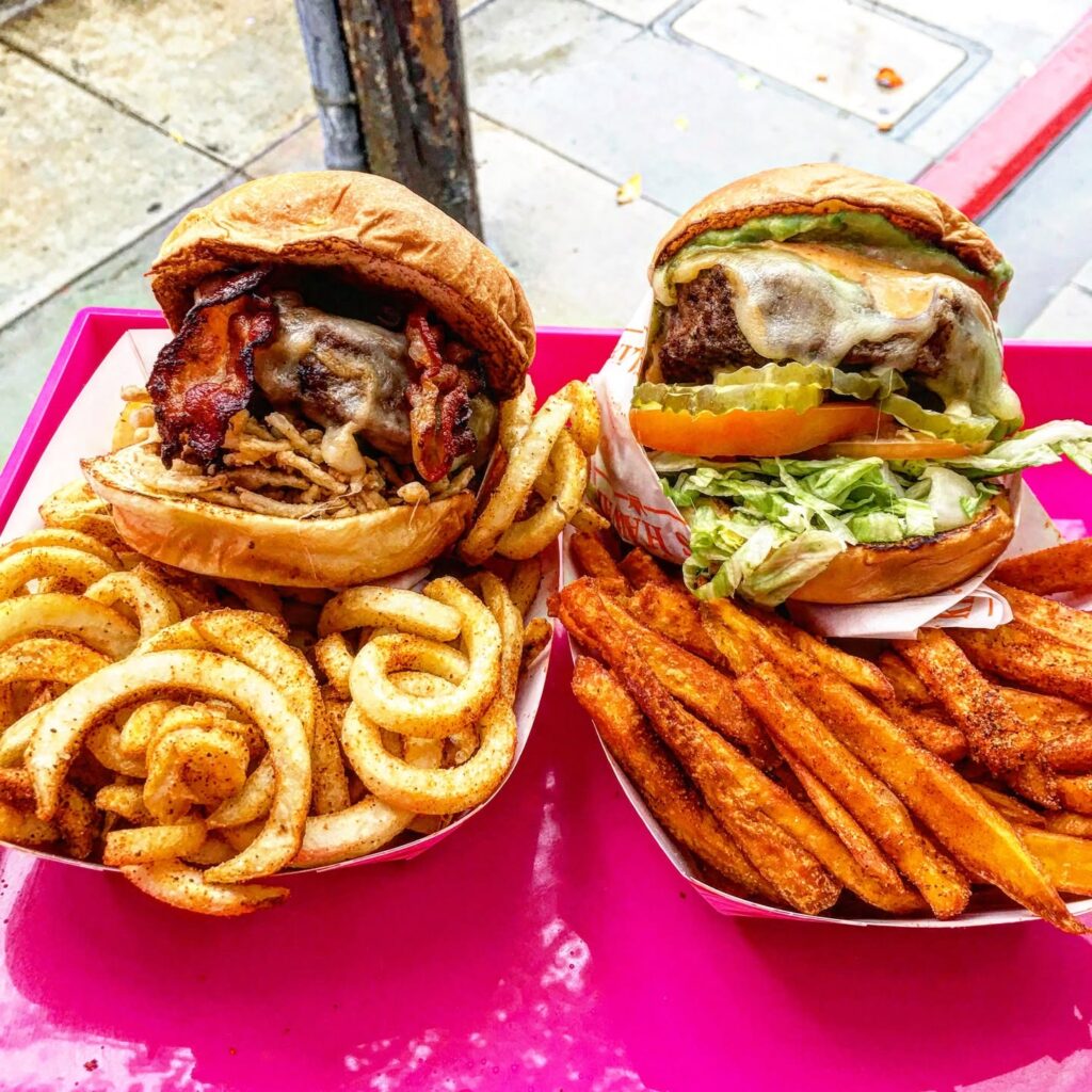 Baby’s Badass Burgers Gourmet Burgers and fries