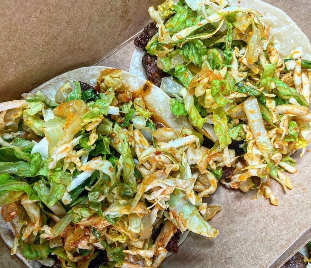 Kogi BBQ Truck Short Rib Tacos