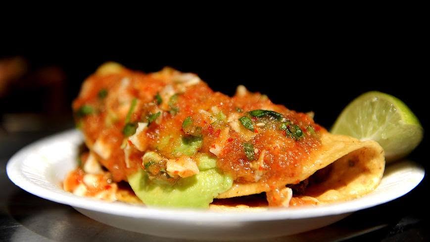Mariscos Jalisco Crispy Shrimp Taco