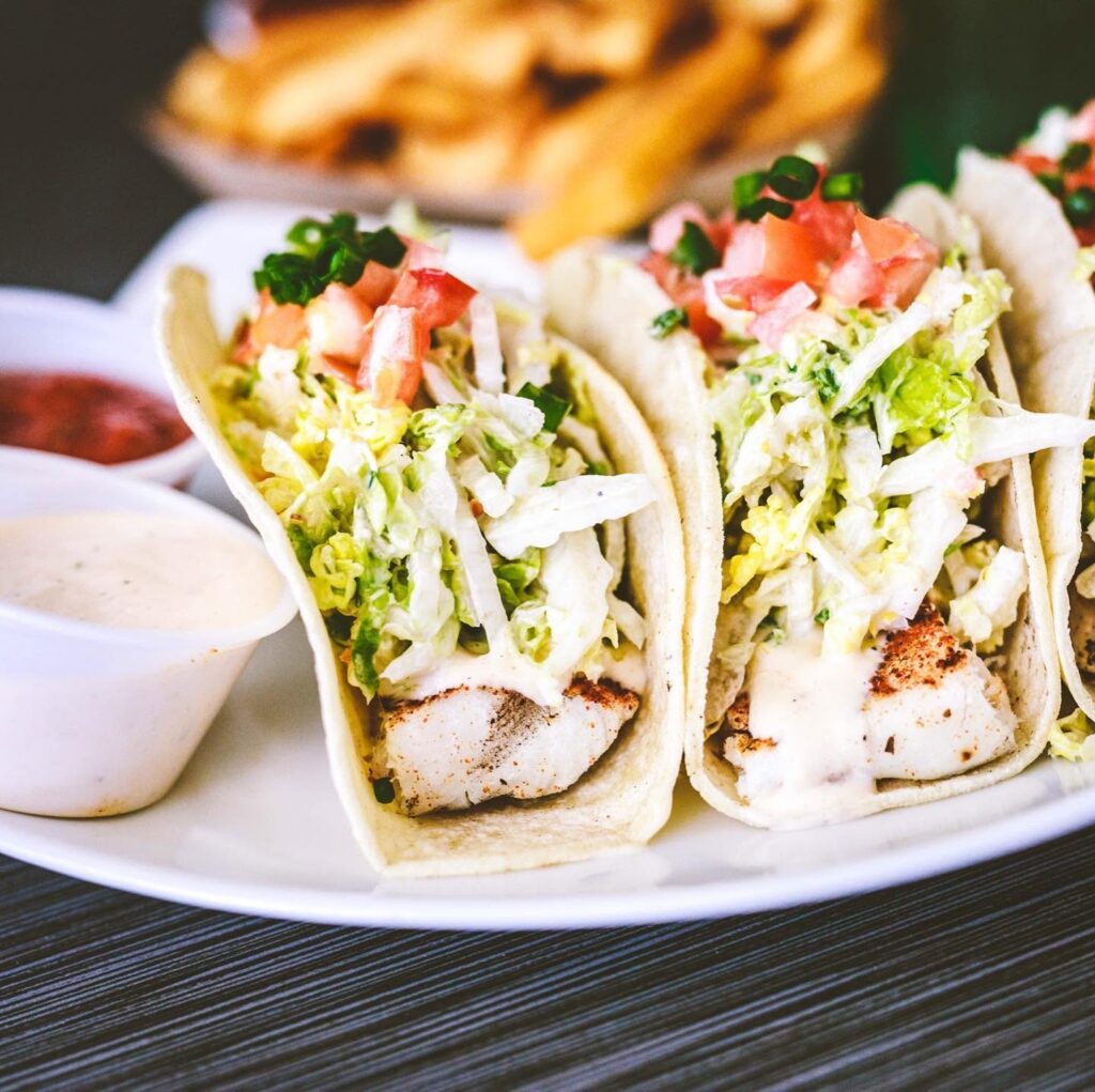 South Shore Grill - Fish Tacos