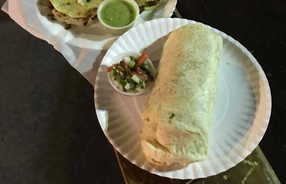 Taco Zone Truck Veggie burrito