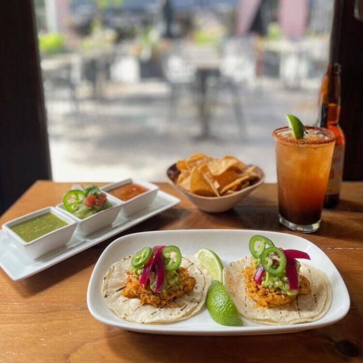Achiote Chicken Tacos