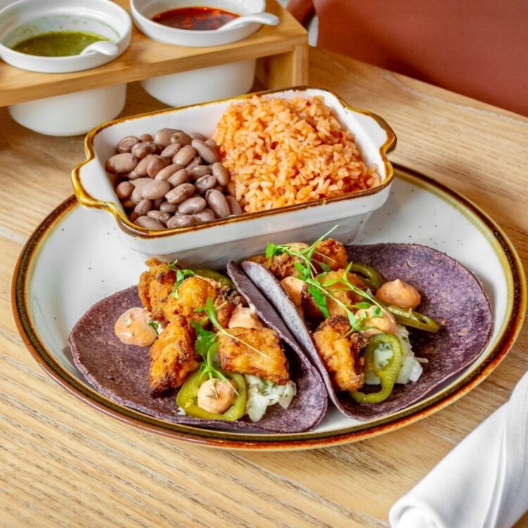 Chickent Tender Taco plate