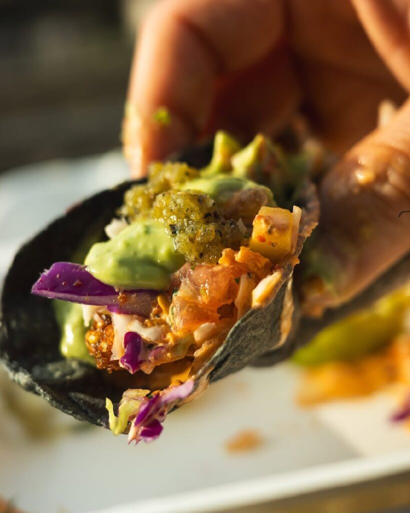 Grilled Soyrizo Taco