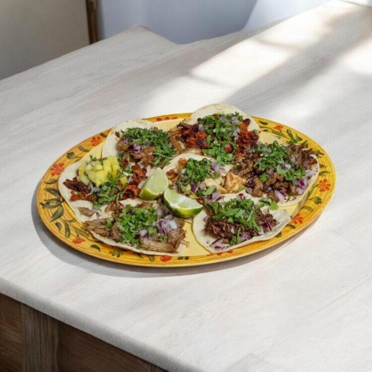 Plate of tacos