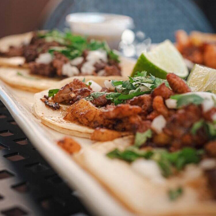Plate of tacos