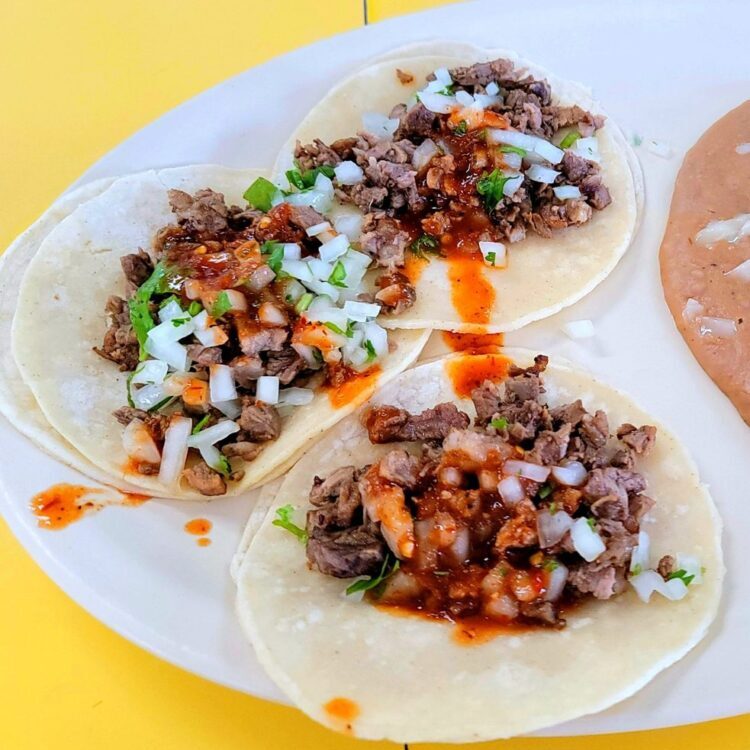 Steak tacos