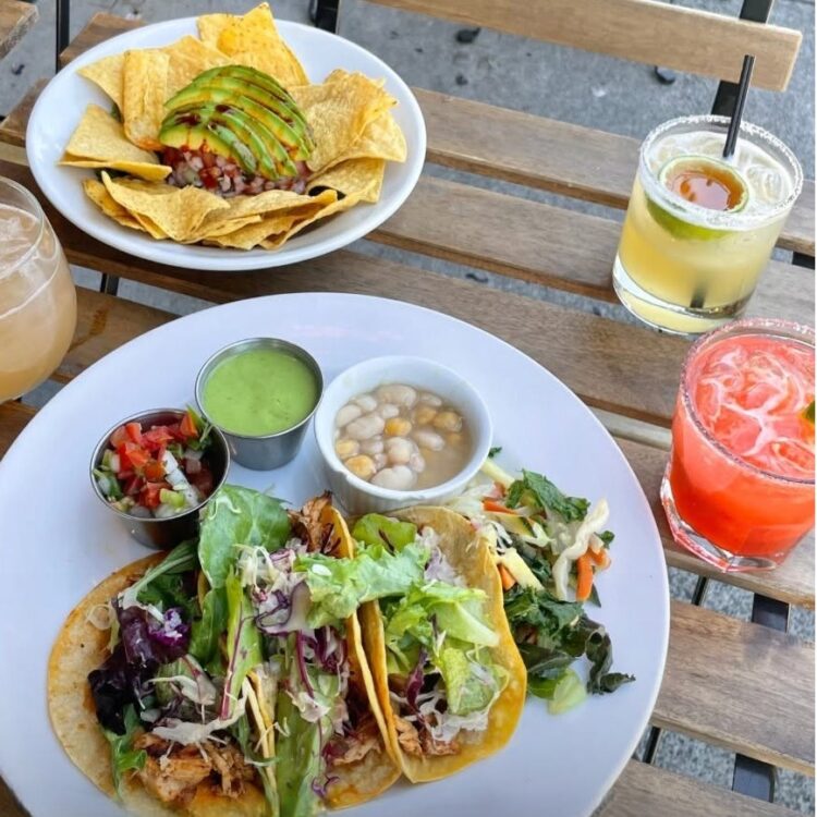 Taco Tuesday Tacos and Margaritas
