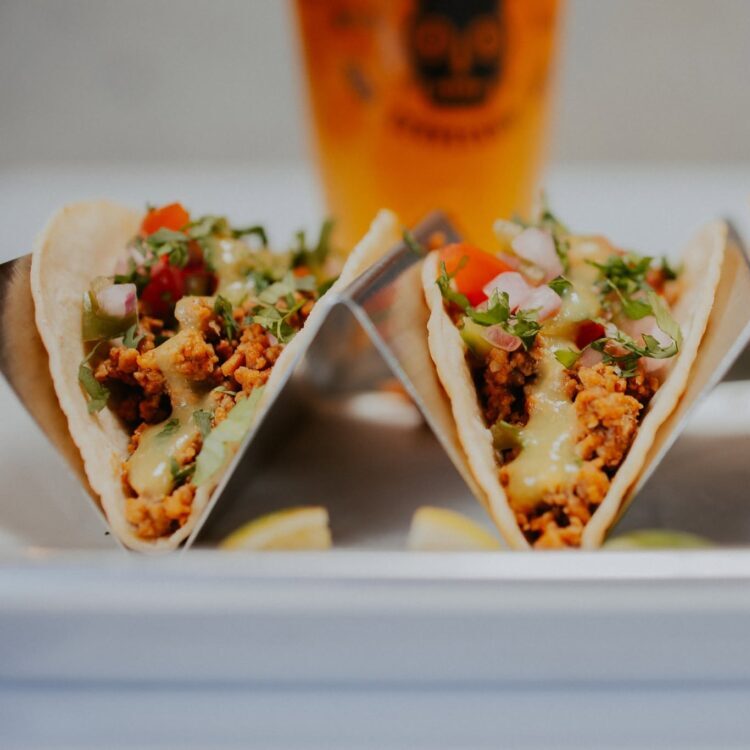 Taco Tuesday Tacos and beer