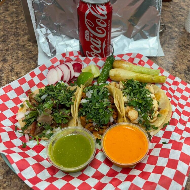 Taco tuesday tacos and coke