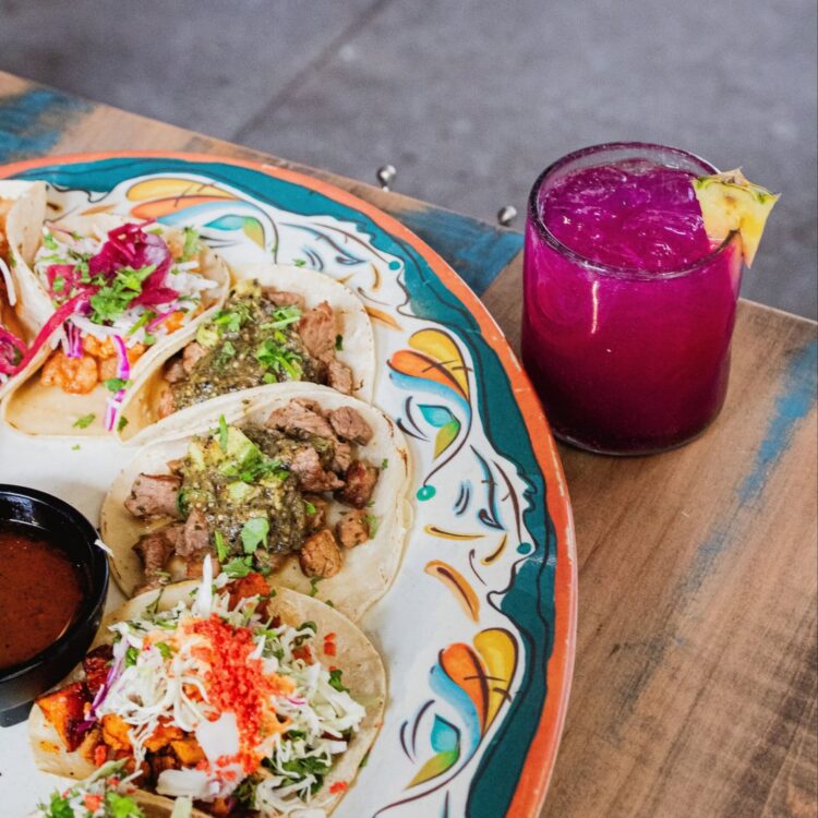 Tacos and Margarita