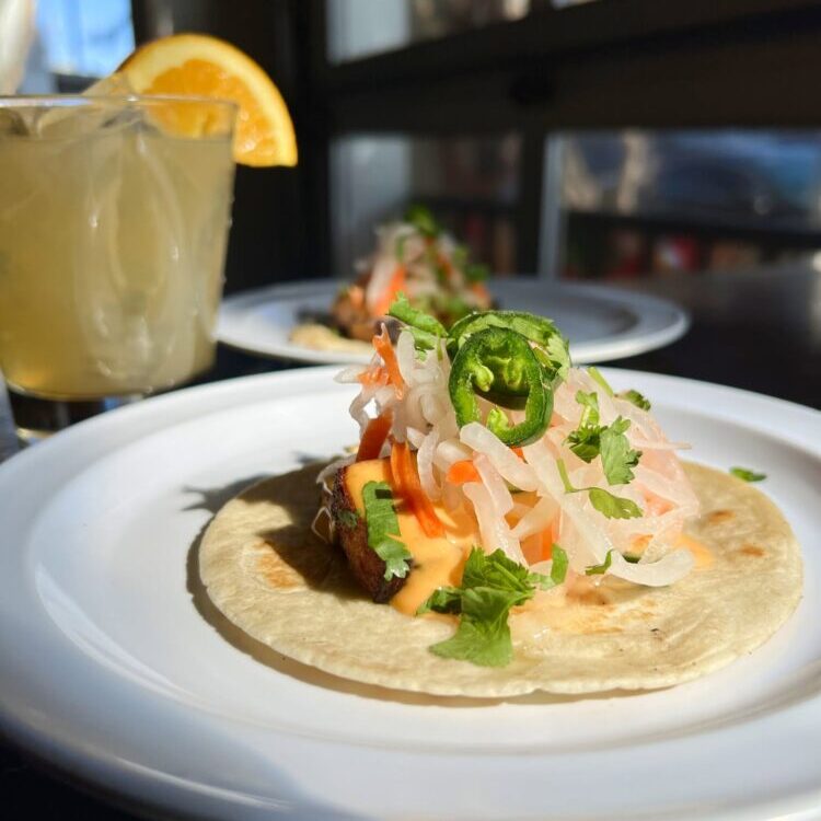 Tofu B&aacute;nh M&igrave; Taco