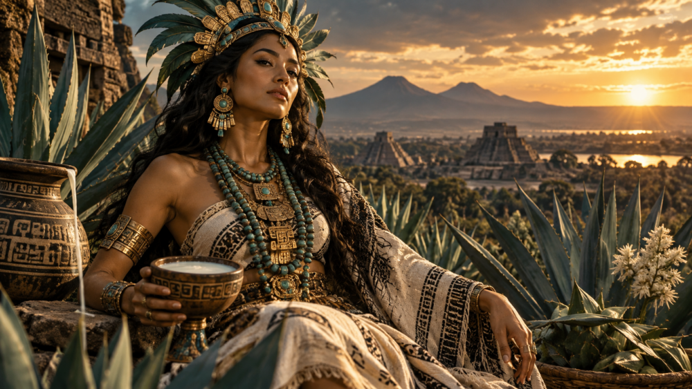 Agave Goddess at Sunset