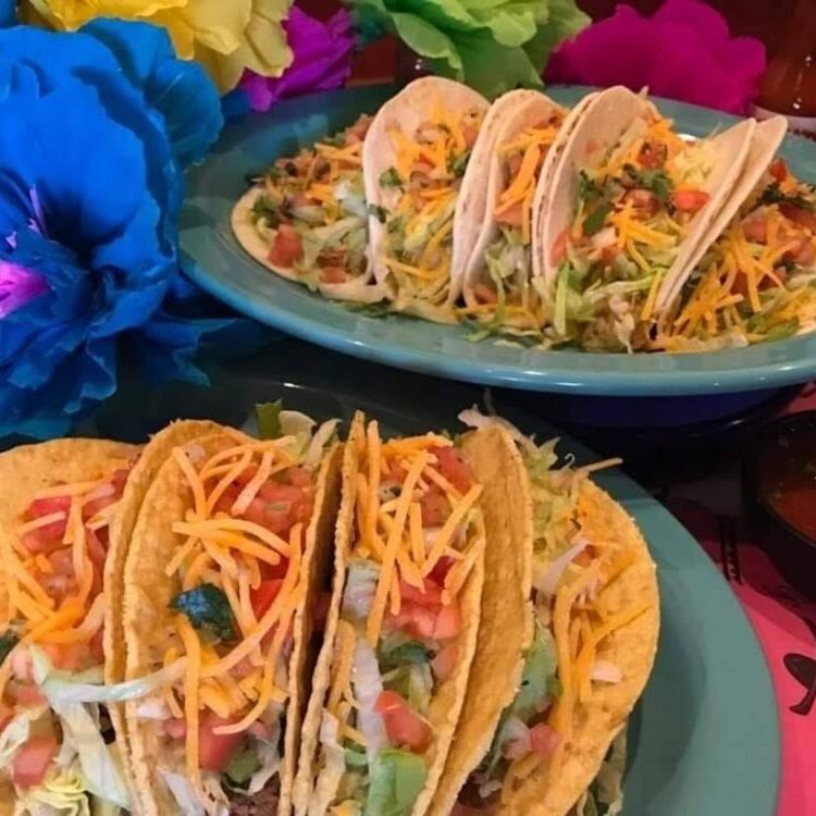 Crispy and soft tacos