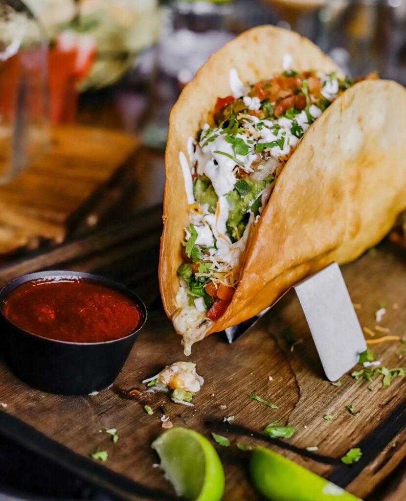Our El Jefe Taco at Vidorra
