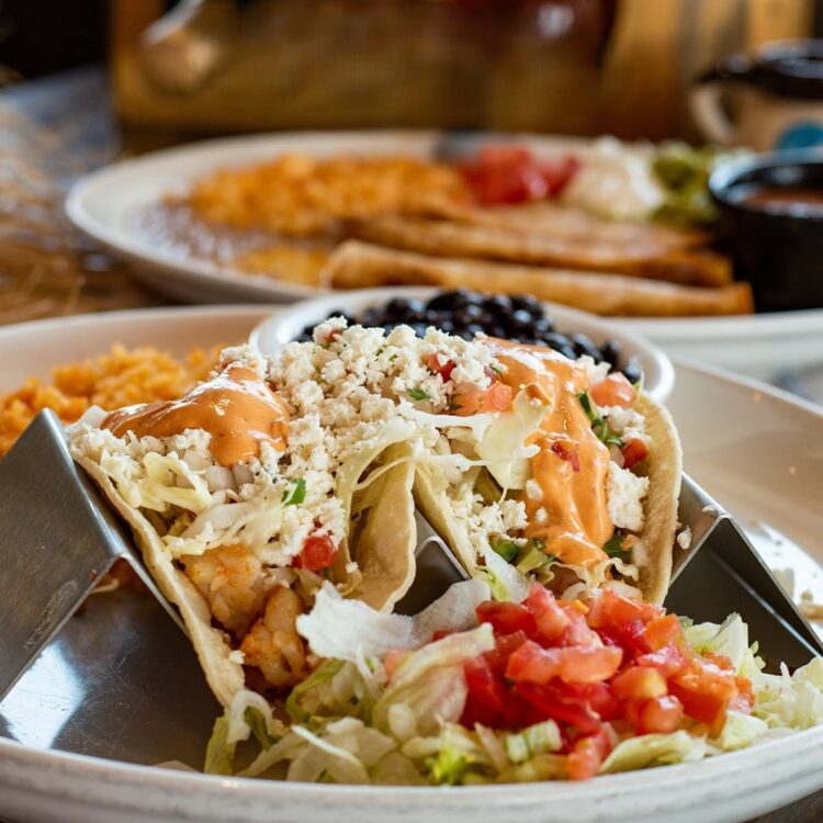 Shrimp Taco plate