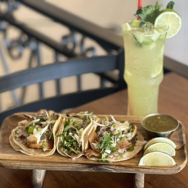 Tacos and Margarita